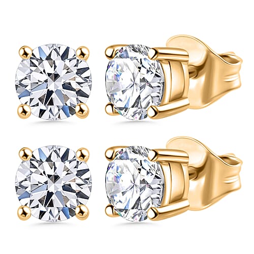 Yellow Gold Over Sterling Silver - Product card gallery slide 1 (9432551325951)