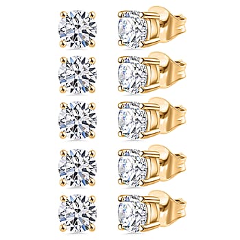 Yellow Gold Over Sterling Silver - Product card gallery slide 1 (9432538120447)