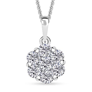 Rhodium Over Sterling Silver - Product card gallery slide 1 (10176649036089)