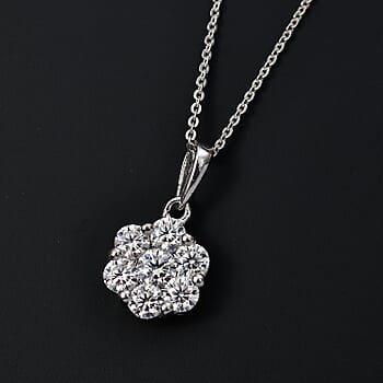 Rhodium Over Sterling Silver - Product card gallery slide 2 (10176649036089)