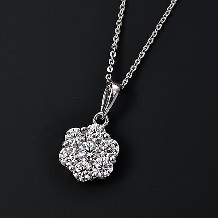 Rhodium Over Sterling Silver - Product card gallery slide 2 (10176649036089)