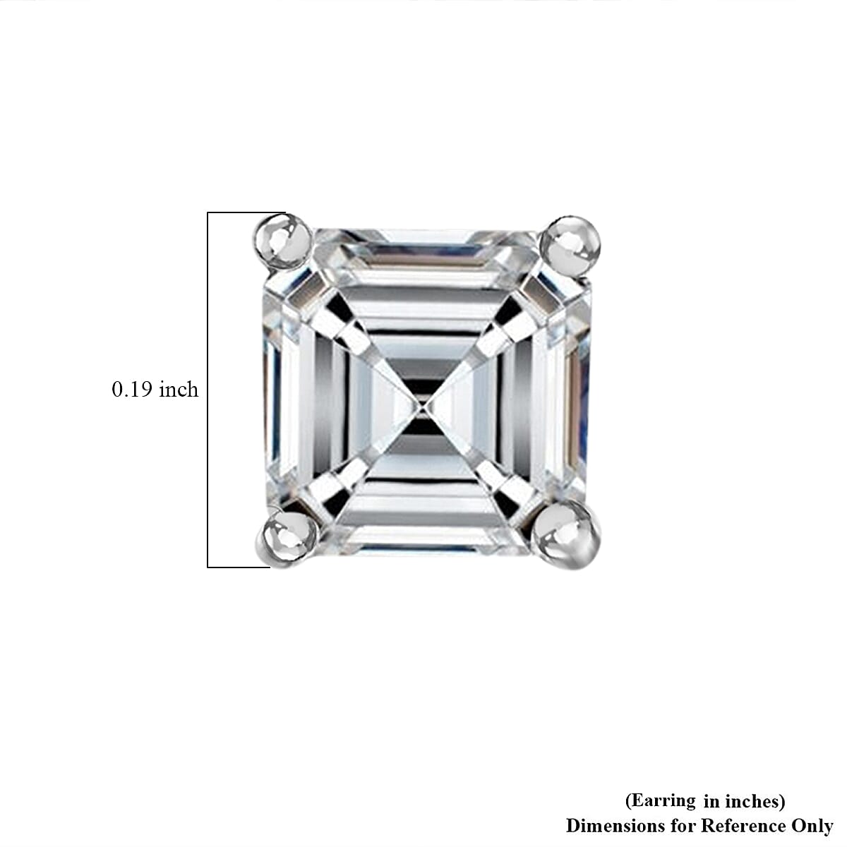 D'Joy Set of 2 Moissanite and Tanzanite 1.80 ctw Earrings in 18K Vermeil YG and Rhodium Over Sterling Silver