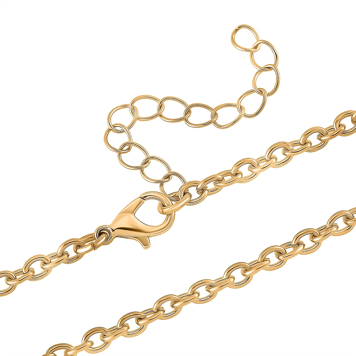 Austrian Yellow Crystal Domed Heart Pendant Necklace (24 Inches) in Goldtone image number 5