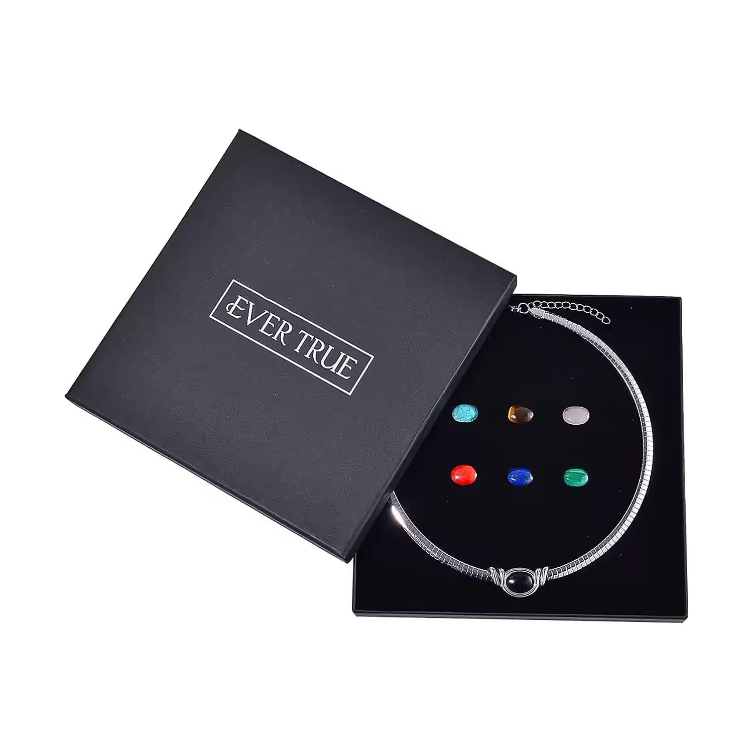 Buy Set of 3 - 7pcs Interchangeable Multi Gemstone Omega