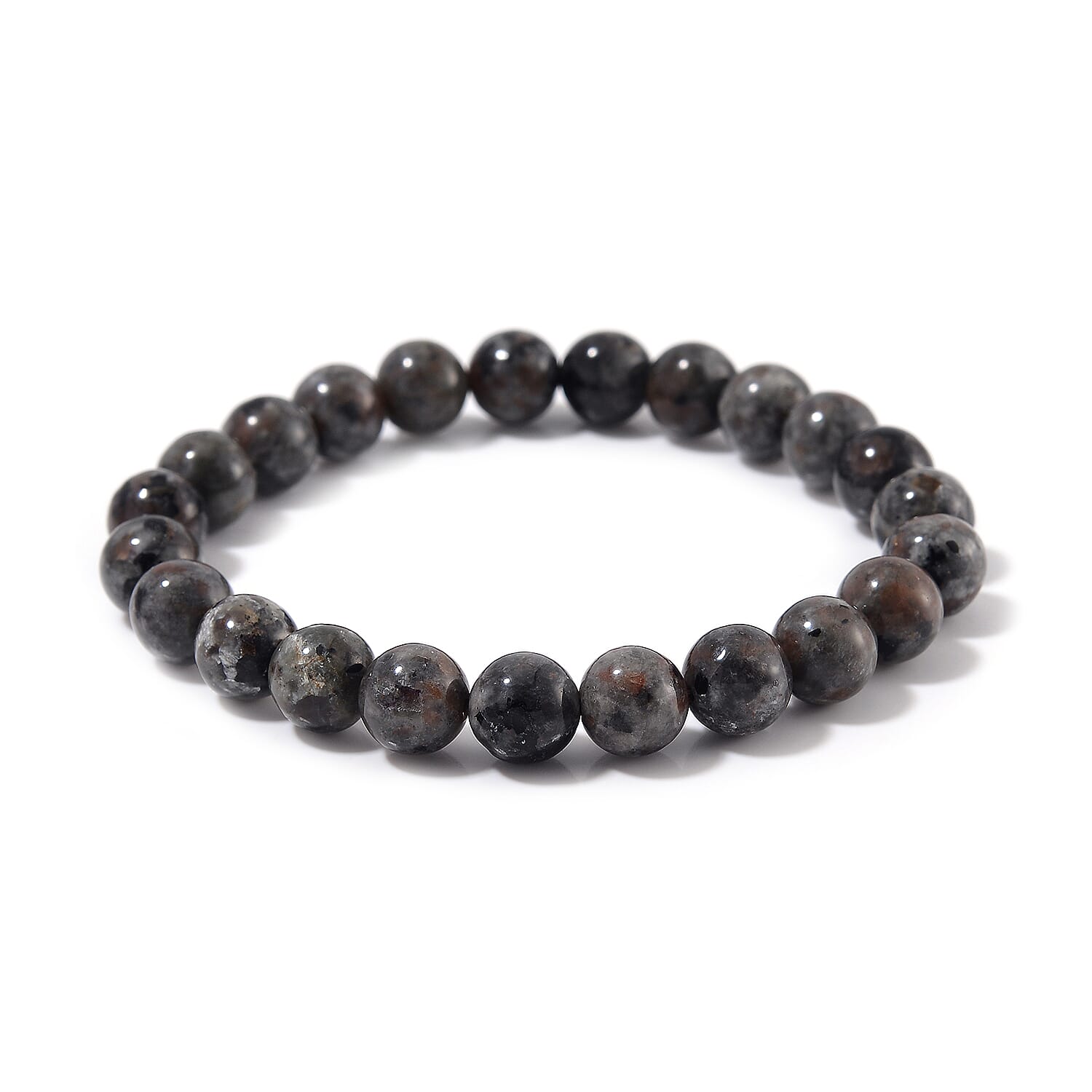 Natural Yooperlite 875.00 ctw Sphere (2.5In) and Beaded 8mm Stretch Bracelet with Free UV Flash Light