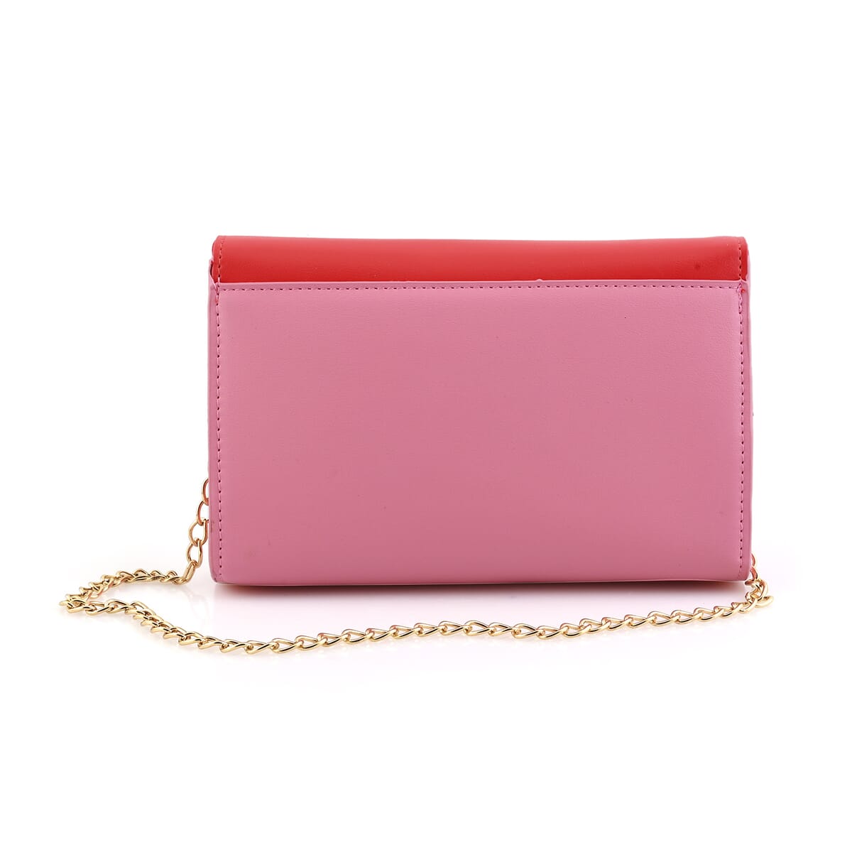 Juicy Couture Crossbody Bag with Goldtone Chain Strap for Women, Pink & Red, Oui/Juicy Couture EDP Mini Splash 0.17 OZ (5.0 ml) (Women) image number 4