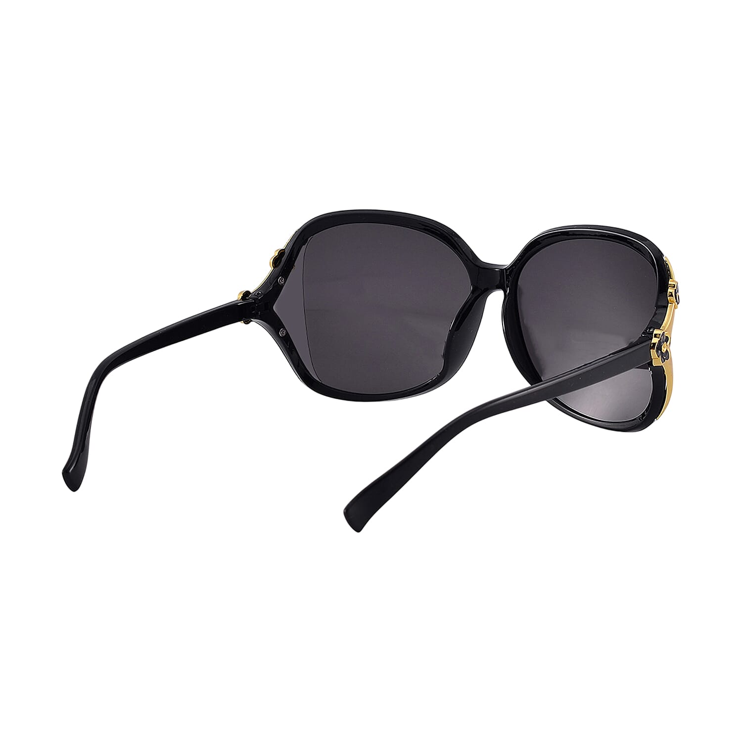 TLV Strada Japanese Movement Pink Flower Pattern Dial Watch with Stainless Steel Strap, Matching Scarf (27.6"x70.8") and UV400 with FDA Sunglass