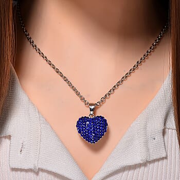 Blue Austrian Crystal - Product card gallery slide 2 (10176652804409)