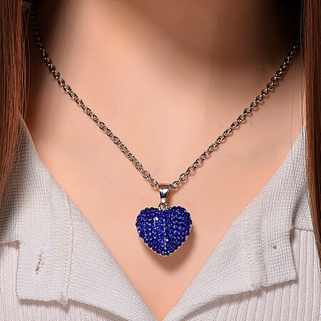 Blue Austrian Crystal - Product card gallery slide 2 (10176652804409)