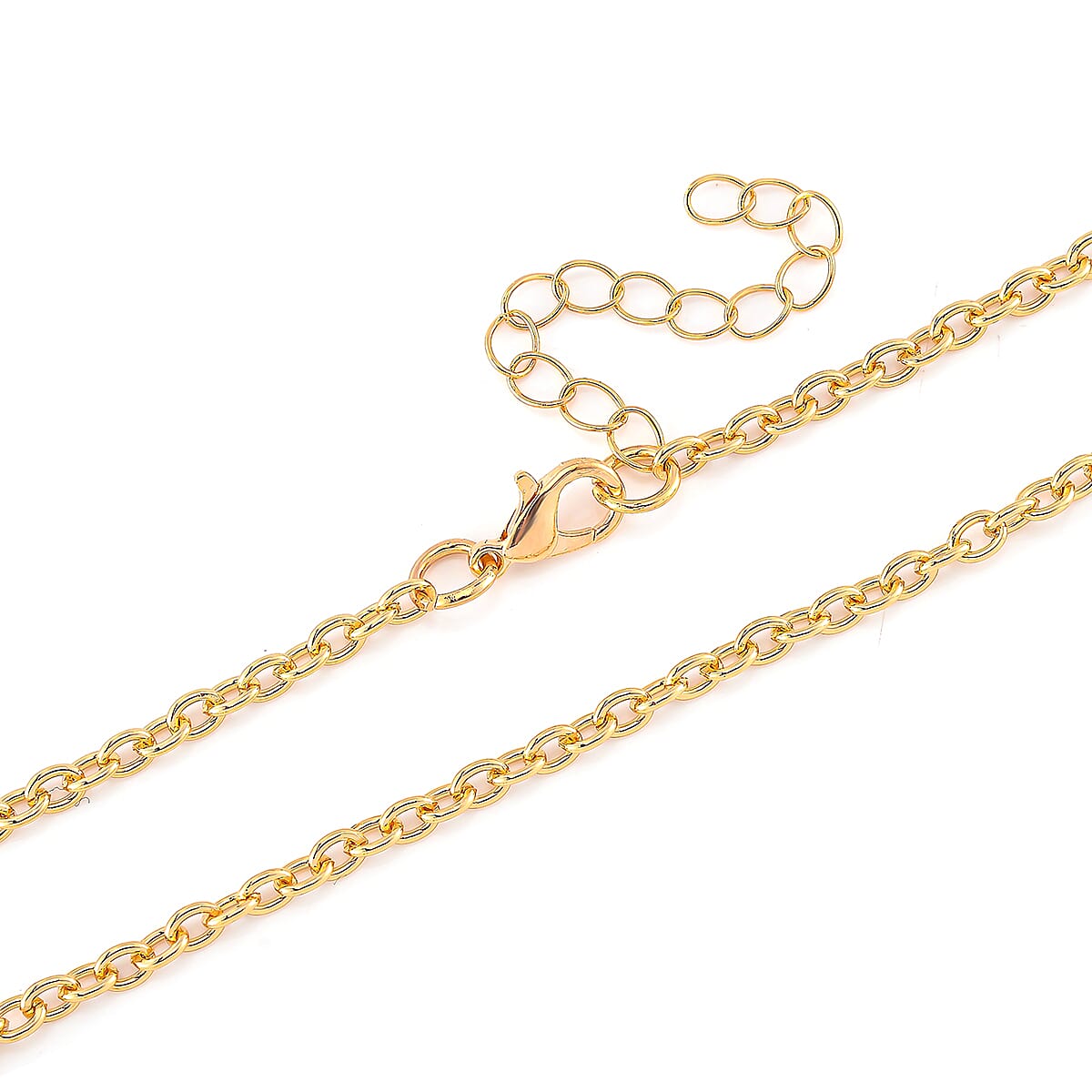 Champagne Austrian Crystal Heart Pendant Necklace in Goldtone 24 Inches image number 4