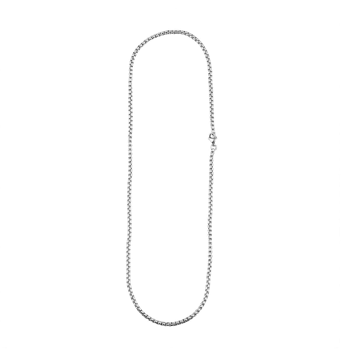 Set of Ring (Size 7.0) and Necklace 24 Inches in Stainless Steel image number 4