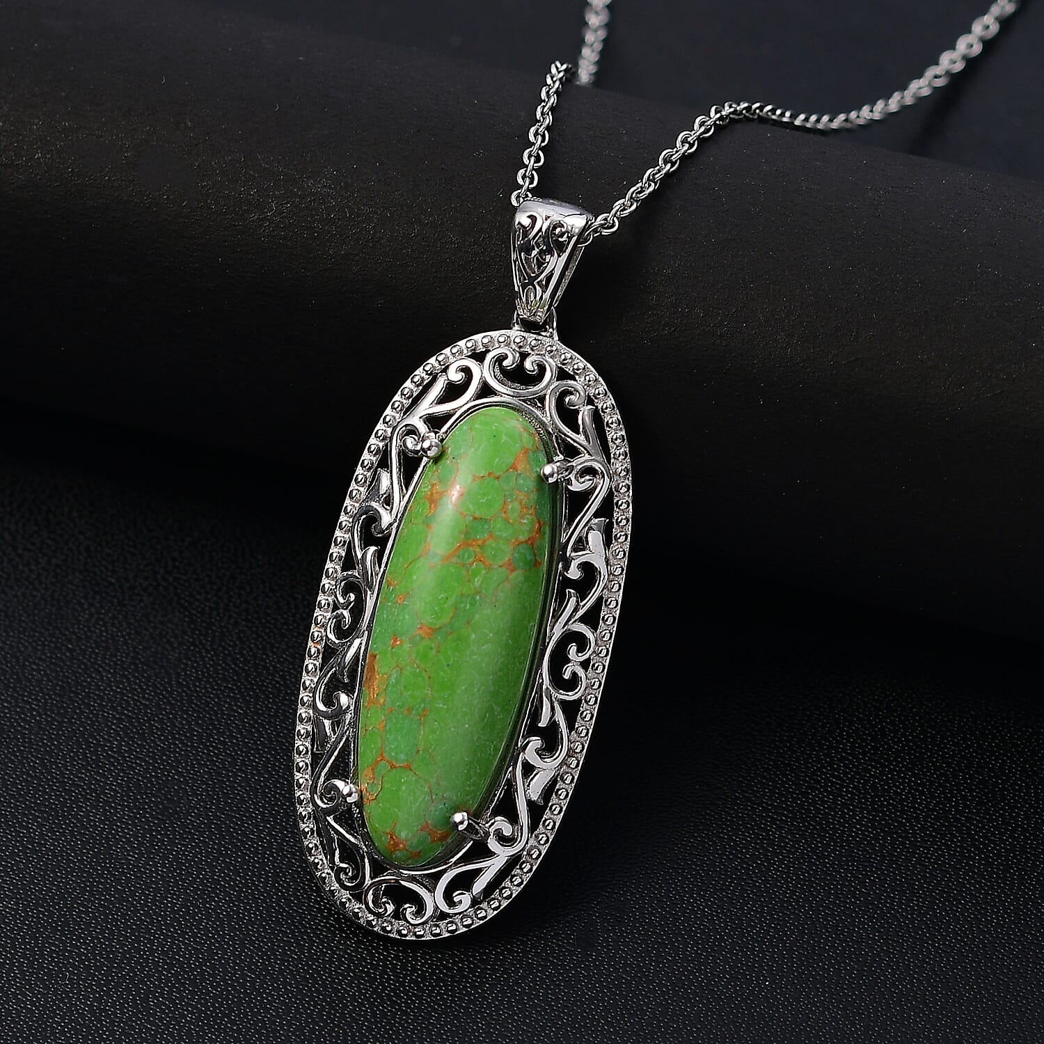 Mojave Green Turquoise - Product card gallery slide 2 (9432590582015)