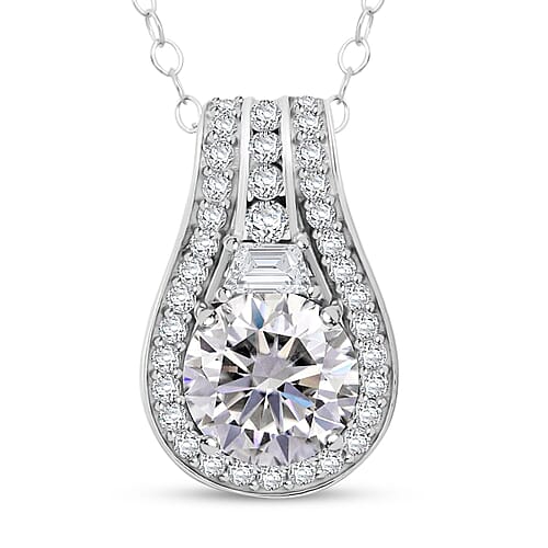 Rhodium Over Sterling Silver - Product card gallery slide 1 (9432605458687)