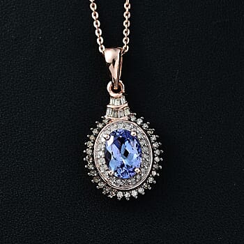 Tanzanite & Champagne Diamond - Product card gallery slide 2 (10176654377273)