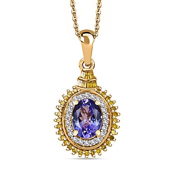 Tanzanite & Yellow Diamond - Product card gallery slide 1 (10176654377273)