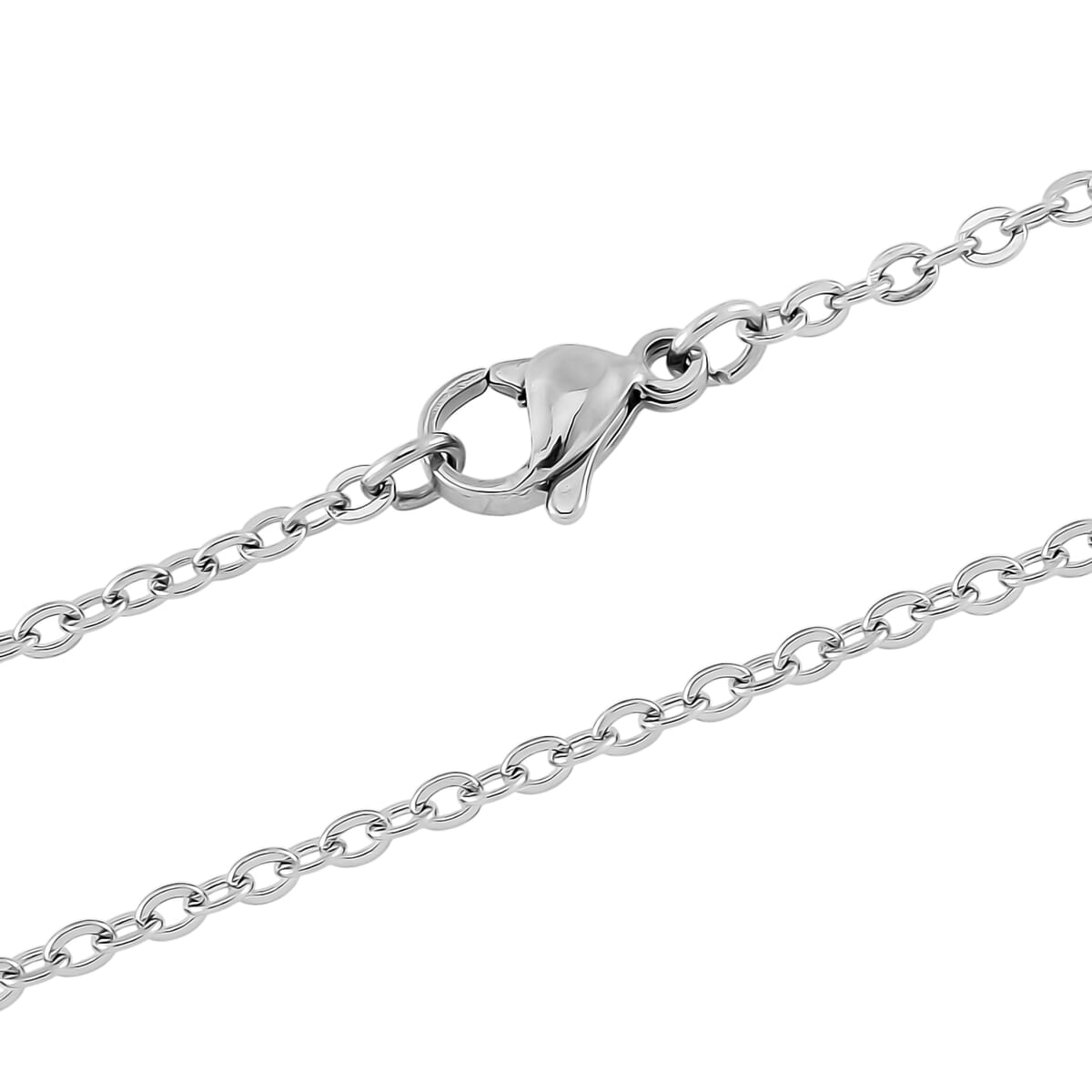 Connemara Marble 110.00 ctw Clover Leaf Earrings and Pendant Necklace 20 Inches in Stainless Steel  image number 5