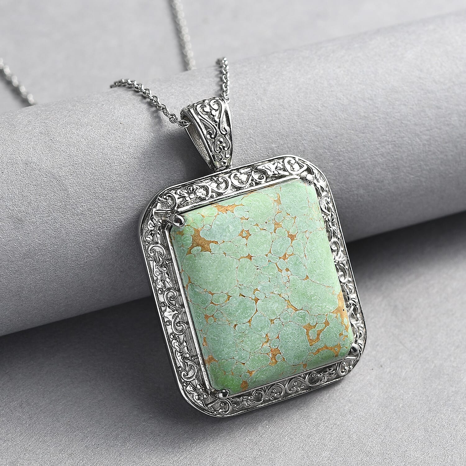 Mojave Green Turquoise - Product card gallery slide 2 (9432615813375)