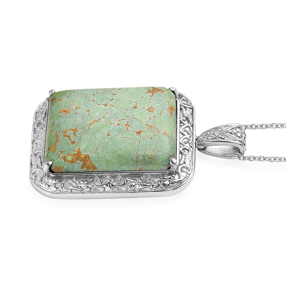 Mojave Green Turquoise - Product card gallery slide 4 (9432615813375)