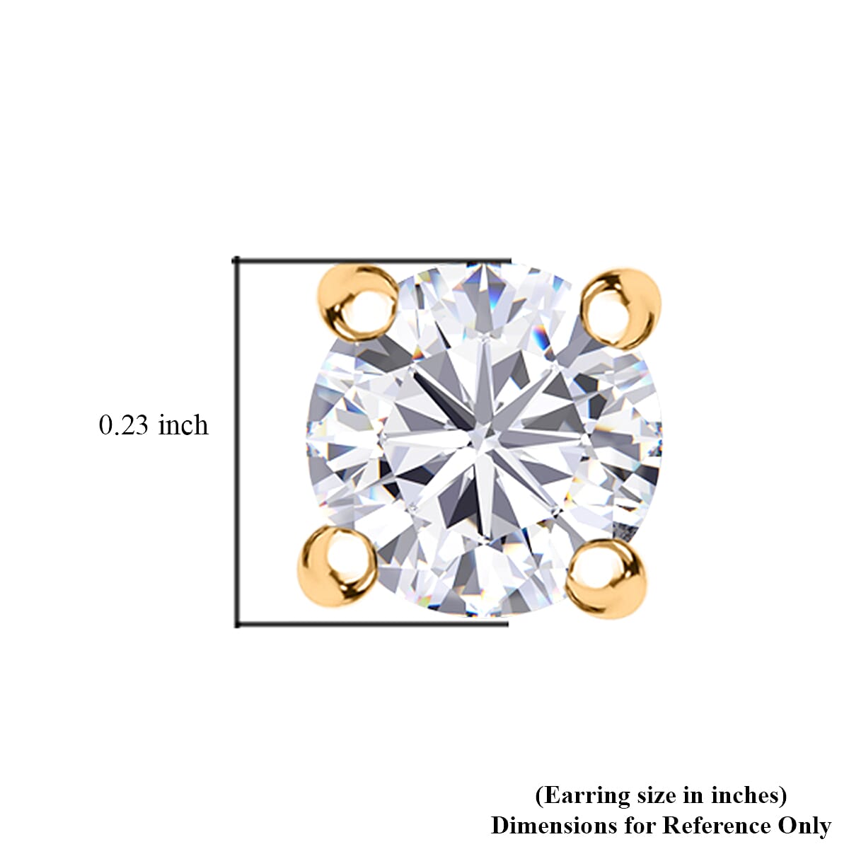 Set of 3 Moissanite, Grandidierite and Radiant Ember Garnet 3.15 ctw Solitaire Stud Earrings in 18K Vermeil Yellow Gold Over Sterling Silver