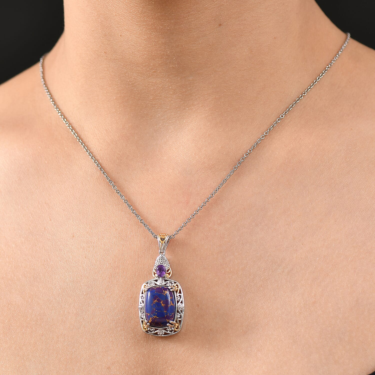 Mojave Purple Turquoise - Product card gallery slide 3 (10145995161883)