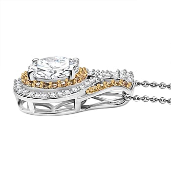Moissanite & Yellow Sapphire - Product card gallery slide 3 (10176660668729)