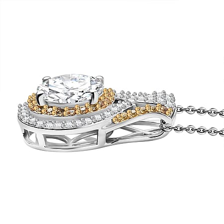 Moissanite & Yellow Sapphire - Product card gallery slide 3 (10176660668729)