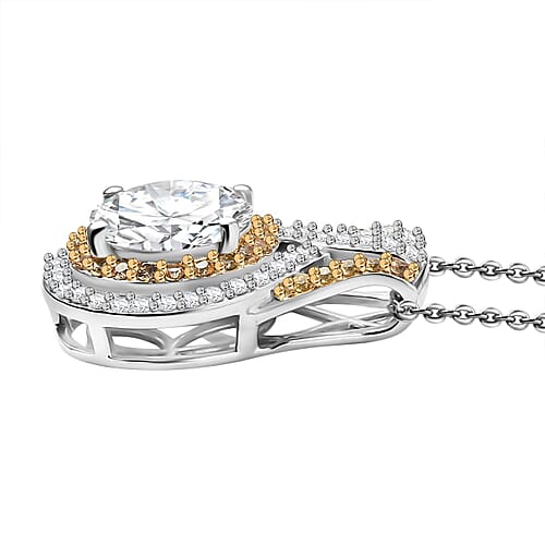 Moissanite & Yellow Sapphire - Product card gallery slide 3 (10176660668729)