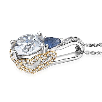 Moissanite & Masoala Sapphire - Product card gallery slide 4 (10176662470969)