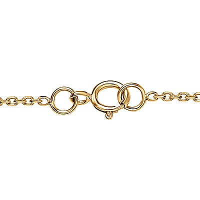 Luxoro Premium Madagascar Yellow Apatite and Diamond G-H I2 5.50 ctw Pendant Necklace in 10K Yellow Gold 20 Inches