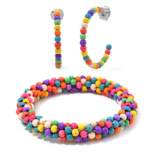 Multi Color Howlite - Product card gallery slide 1 (9432675549439)