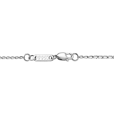 Certified and Appraised Rhapsody AAAA Tanzanite and E-F VS Diamond 2.29 ctw Halo Pendant Necklace in 950 Platinum 20 Inches