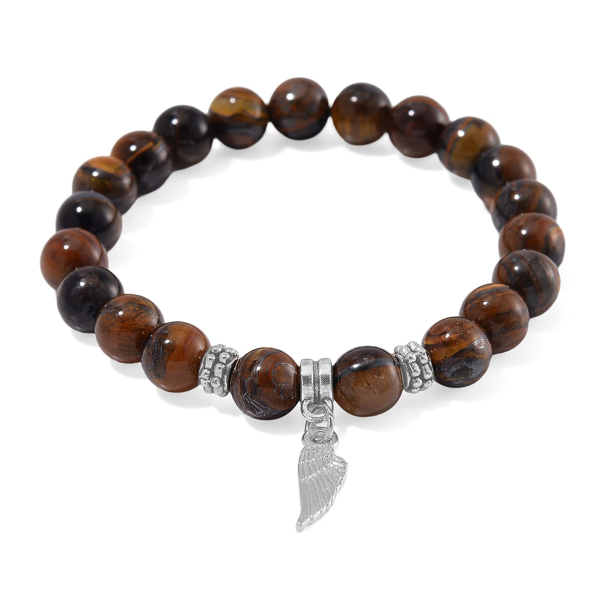 Set of 4 - Multi Gemstone 325.00 ctw Bracelet in Silvertone (6.5-7In)  image number 6