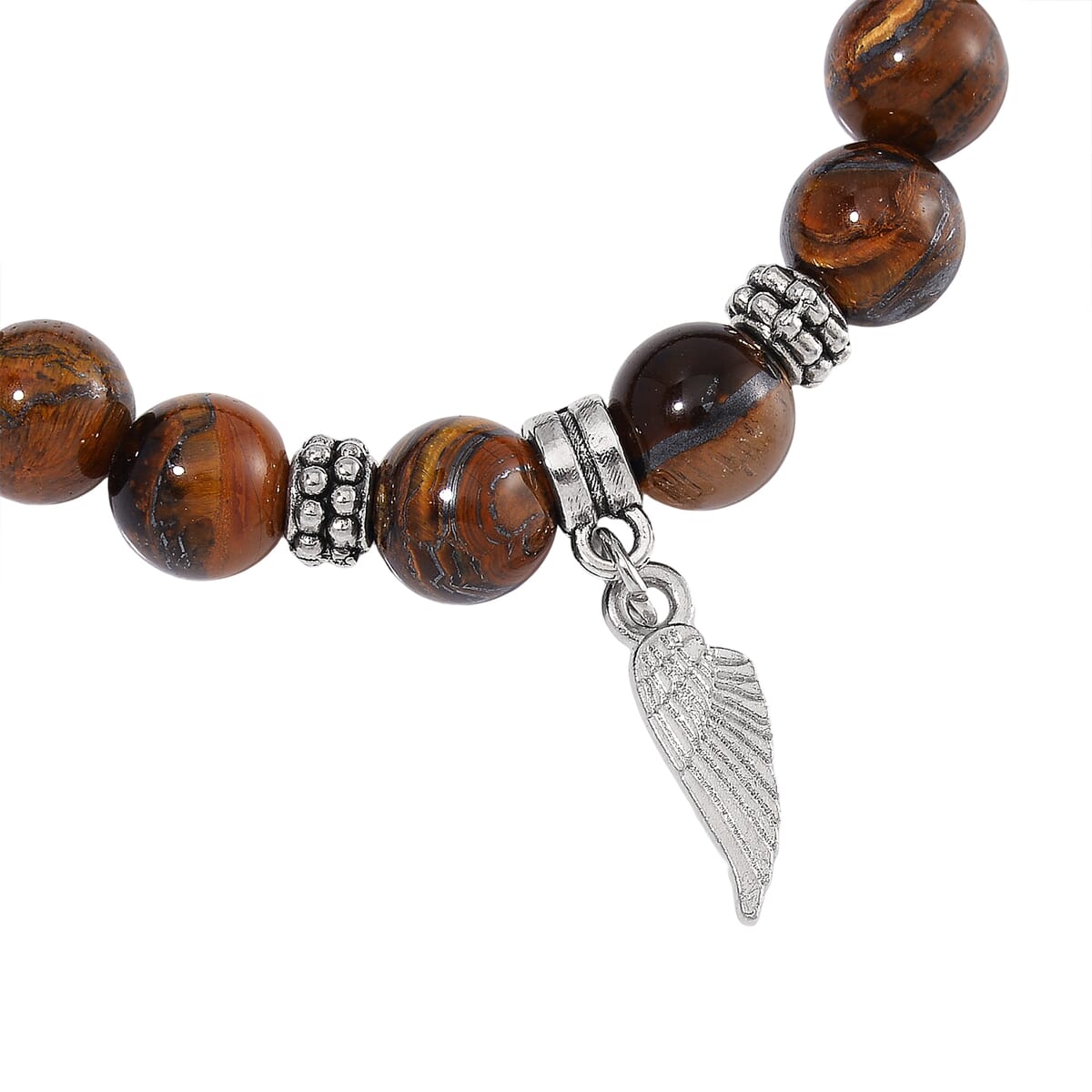 Set of 4 - Multi Gemstone 325.00 ctw Bracelet in Silvertone (6.5-7In)  image number 8