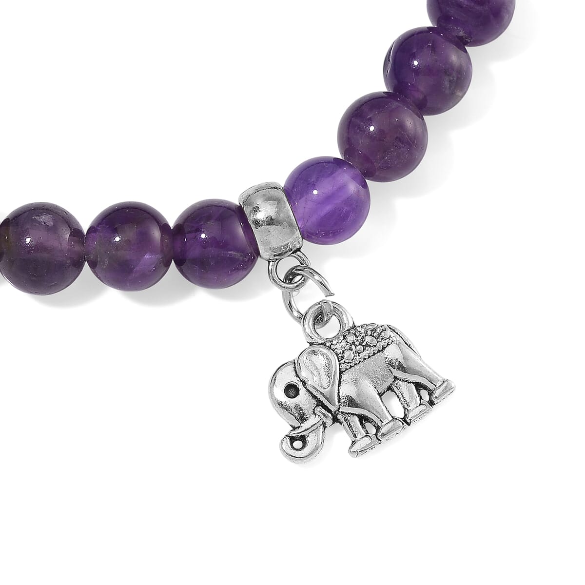 Set of 4 - Multi Gemstone 245.00 ctw Bracelet in Silvertone (6.5-7In)  image number 7
