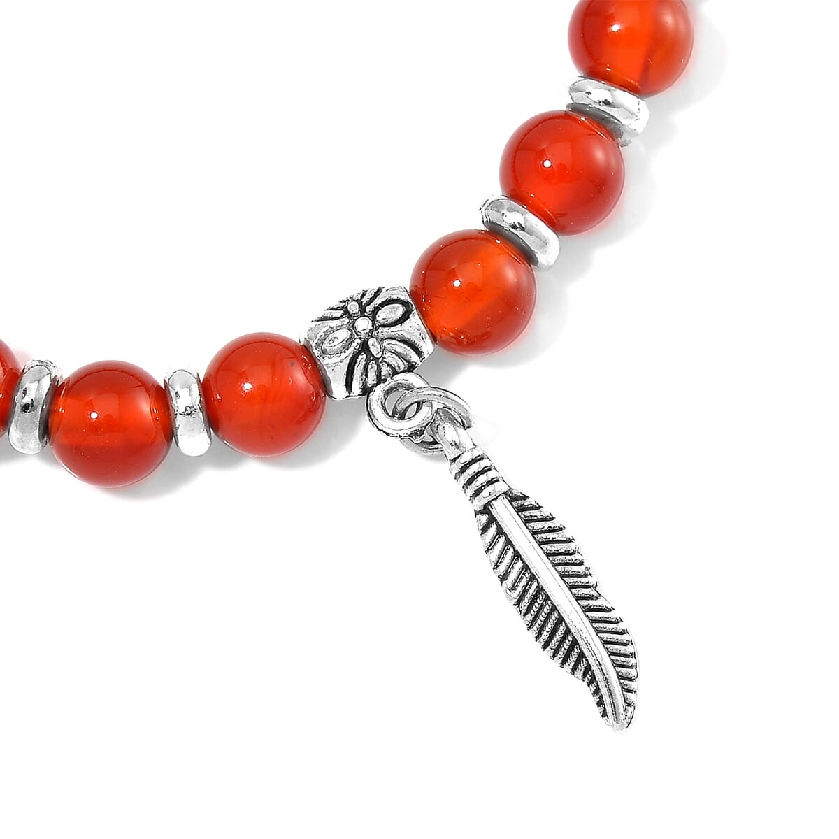 Set of 4 - Multi Gemstone 165.00 ctw Bracelet in Silvertone (6.5-7In)  image number 9