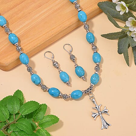 Blue Howlite - Product card gallery slide 2 (10176665649465)