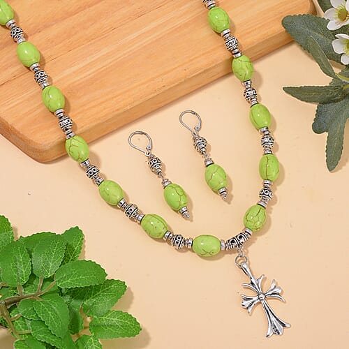 Green Howlite - Product card gallery slide 2 (9432728568063)