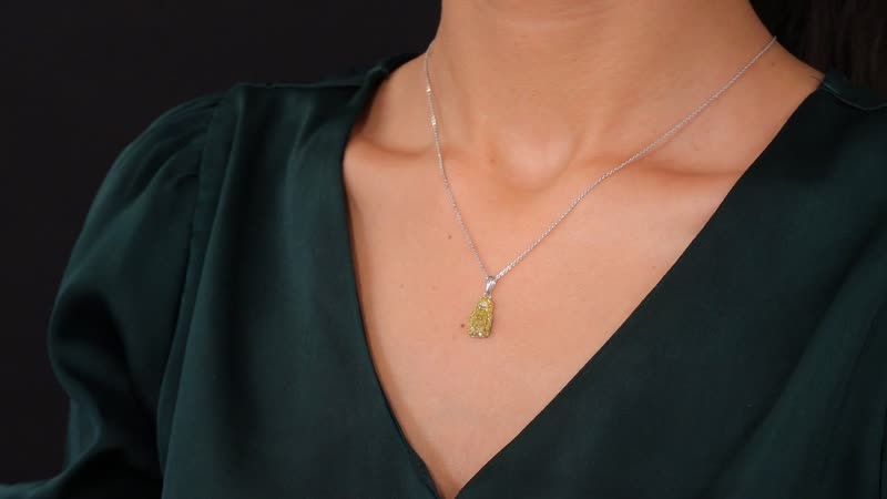 Diamond 0.50 ctw Pendant Necklace in Rhodium Over Sterling Silver 20 Inches