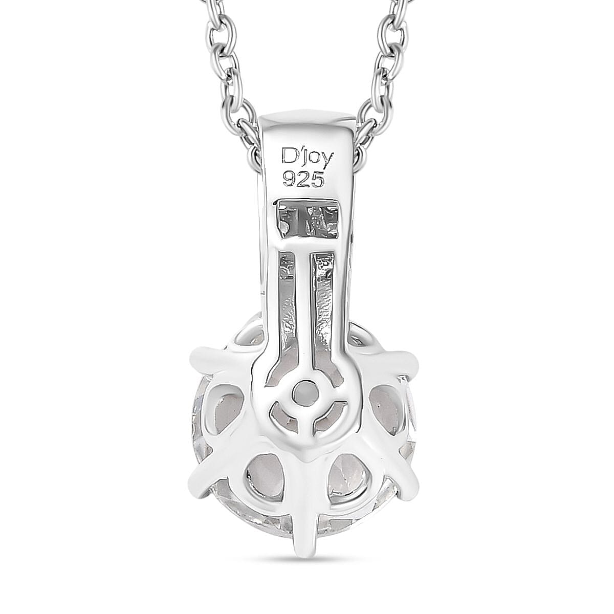 Golconda Topaz Star Brilliance 3.40 ctw Pendant in Platinum Over Sterling Silver with Stainless Steel Necklace 20 Inches 
