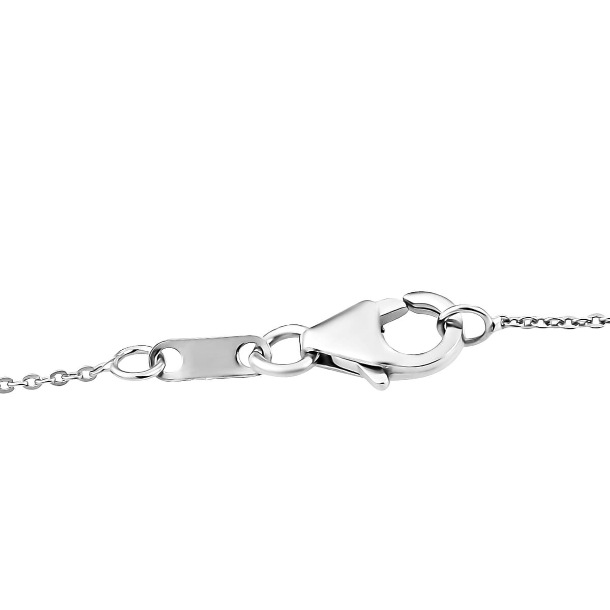 Orissa Rhodolite Garnet 17.10 ctw Dahlia Flower Pendant Necklace in Rhodium Over Sterling Silver 20 Inches image number 5