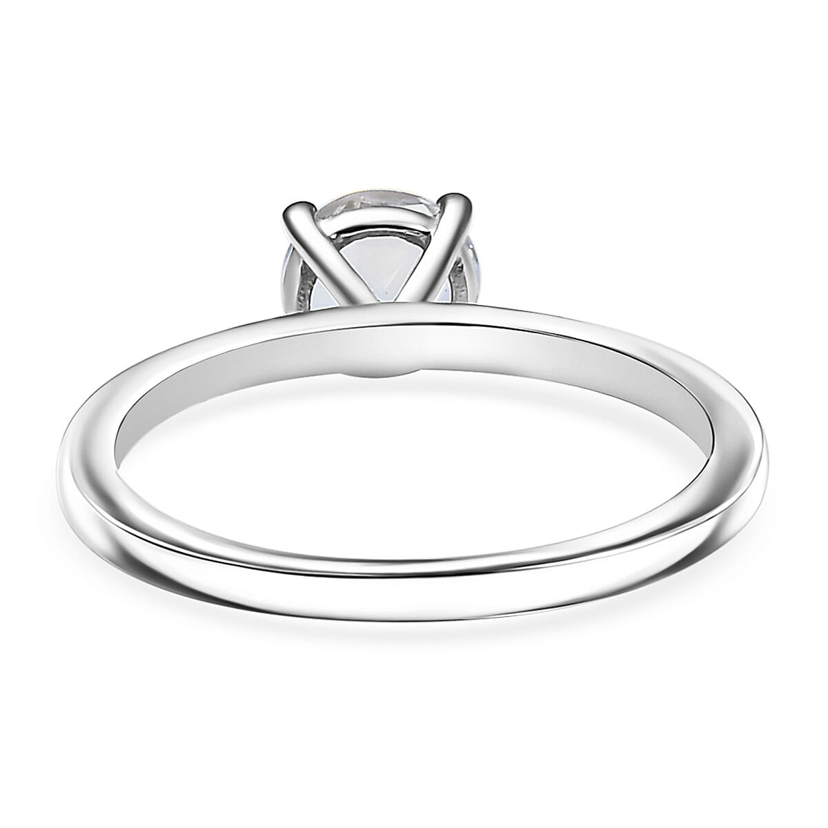 Golconda Topaz 3.30 ctw Minimalist Earrings, Ring (Size 5.0) and Pendant in Platinum Over Sterling Silver with Stainless Steel Necklace 20 Inches