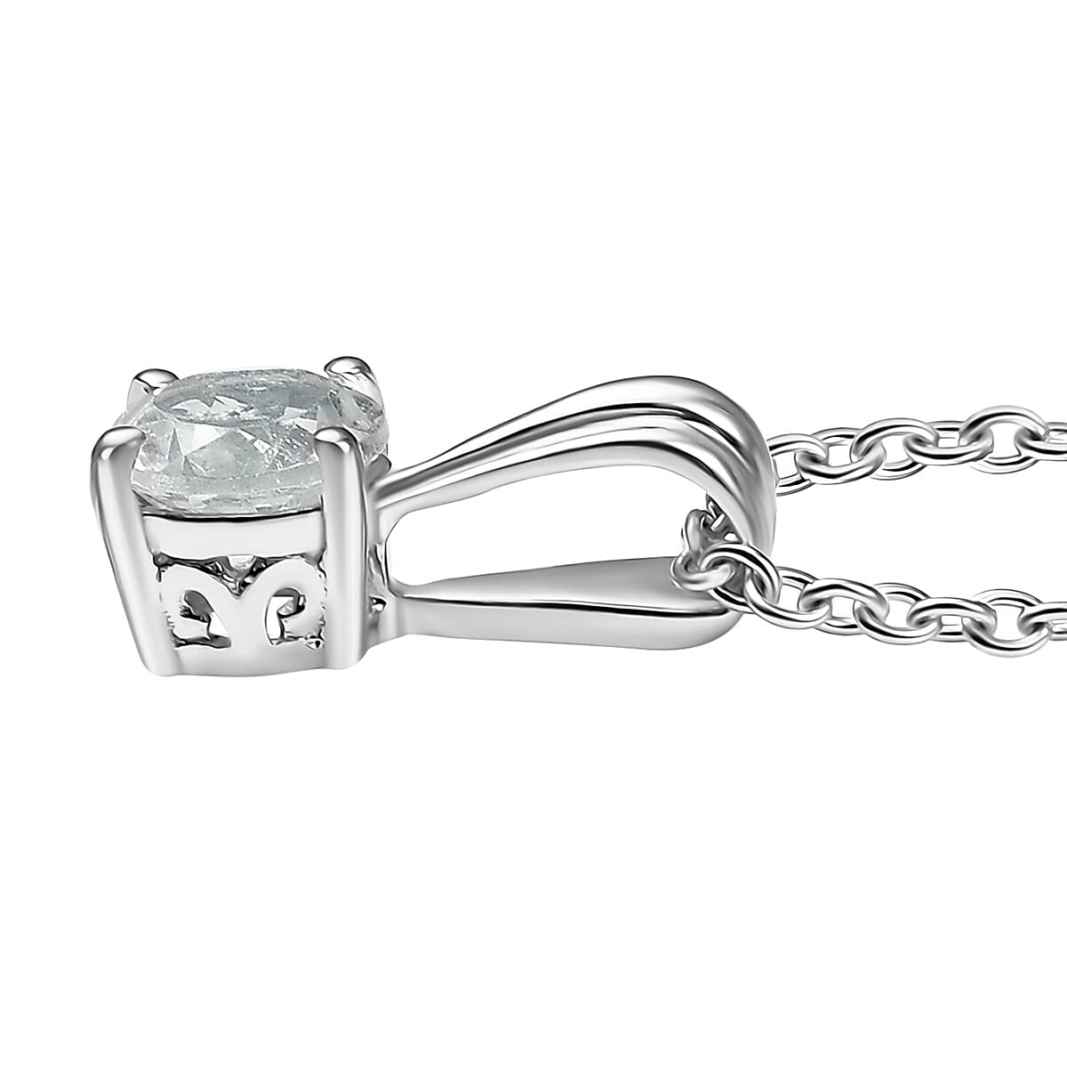 Golconda Topaz 3.30 ctw Minimalist Earrings, Ring (Size 5.0) and Pendant in Platinum Over Sterling Silver with Stainless Steel Necklace 20 Inches