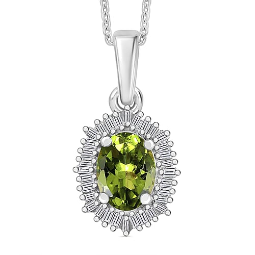 Rhodium Over Sterling Silver - Product card gallery slide 1 (9432772772095)
