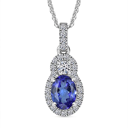 Tanzanite & Lab Grown Diamond - Product card gallery slide 1 (10176672923961)