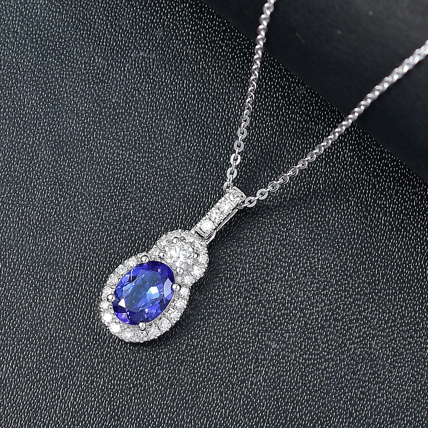 Tanzanite & Lab Grown Diamond - Product card gallery slide 2 (10146130100507)