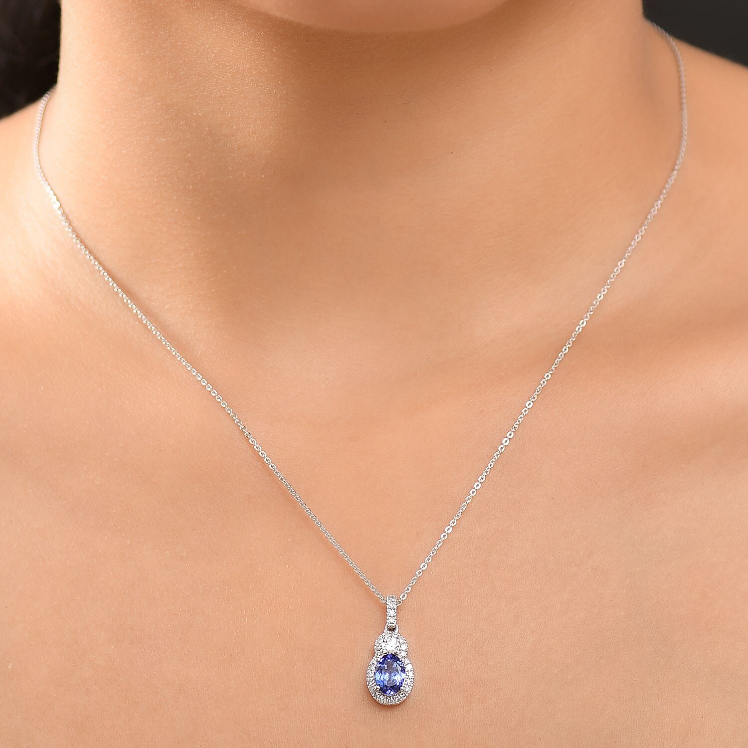 Tanzanite & Lab Grown Diamond - Product card gallery slide 3 (10146130100507)