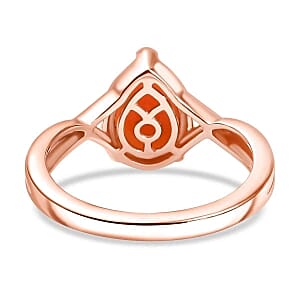 Vinicunca Peruvian Opal 3.24 ctw Ring (Size 10.0) and Pendant in Sterling Silver