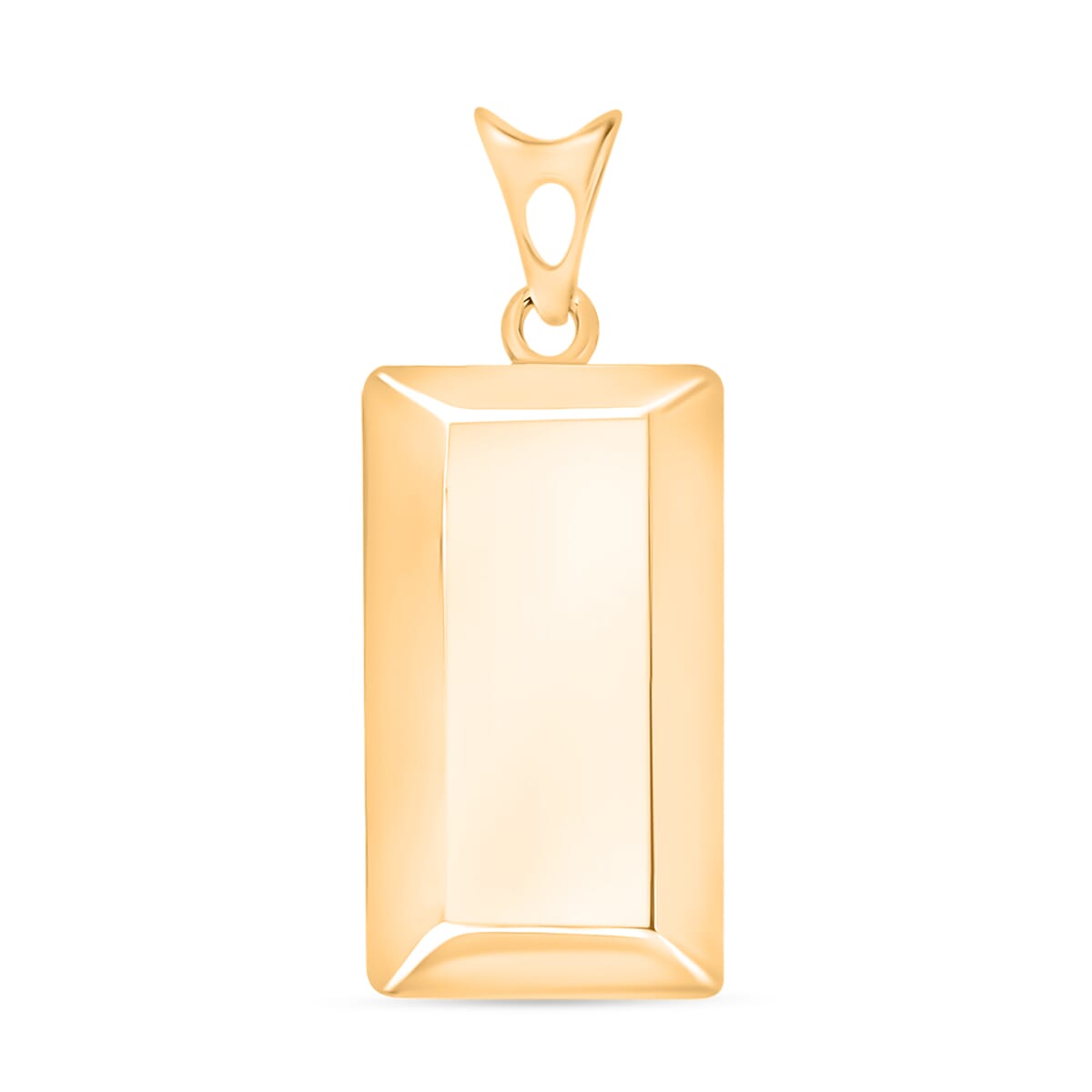Bar Pendant Necklace in 14K Yellow Gold 2 Grams 20 Inches image number 0