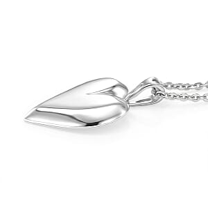Rhapsody Heart Pendant Necklace in 950 Platinum 5.70 Grams 20 Inches (Del. in 10-12 Days)