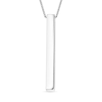 Rhodium Over Sterling Silver - Product card gallery slide 1 (10176673481017)